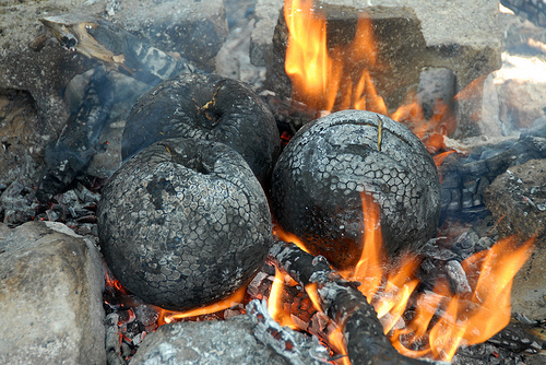 Uru au feu de bois