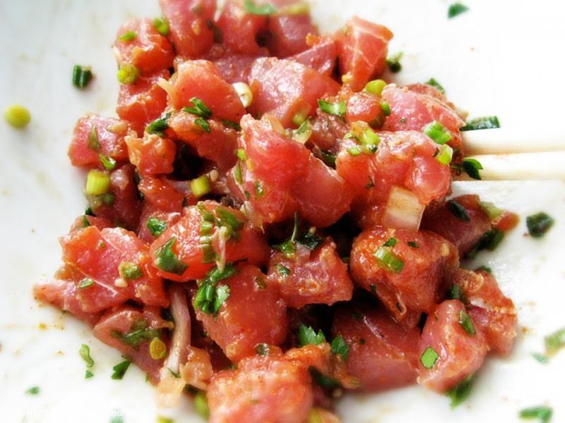 Ahi POKE, Poisson cru hawaiien