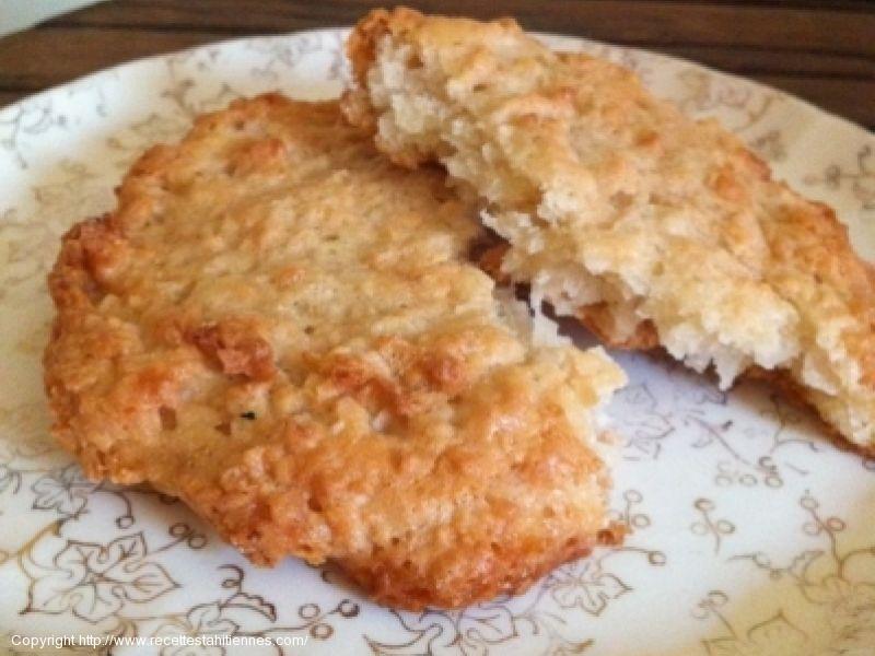 Cookies à la noix de coco