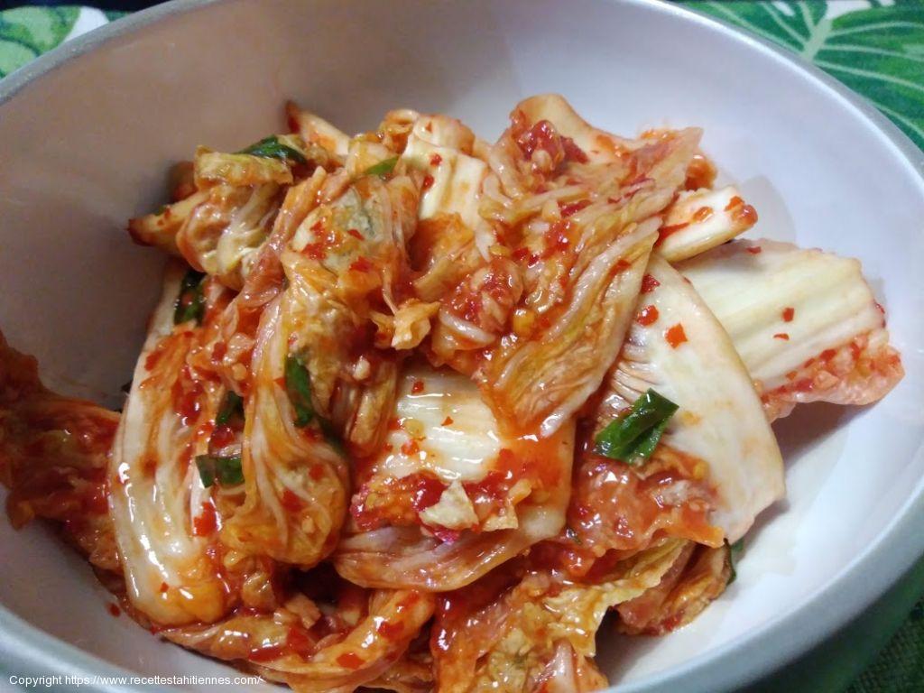 Kimchi maison