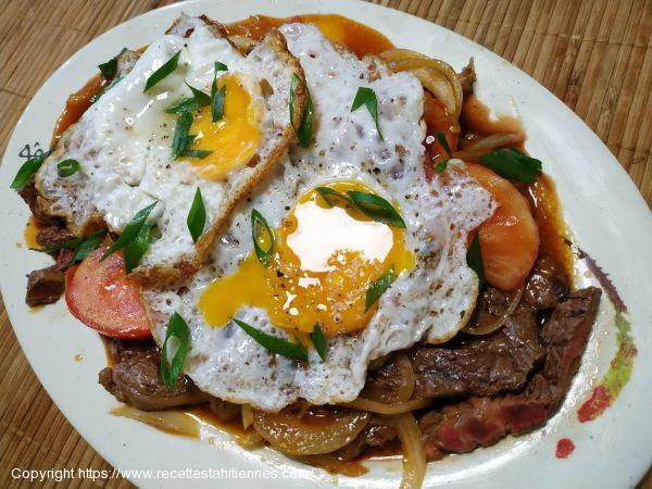 Steak à la chinoise 