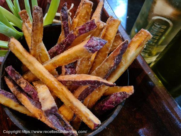 Frites de patate douce