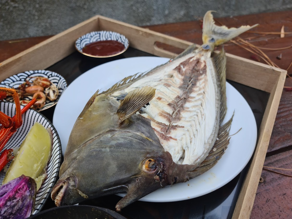 Poisson Ume Ume au four – Recettes Tahitiennes